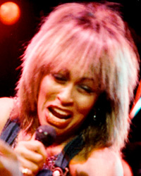 Tina Turner, American singer
