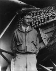 Charles Lindbergh, the famous aviator, during the height of Hitler’s reign of terror at the Nazi Olympics in 1936. After being the first aviator to make a solo crossing of the Atlantic Ocean, Lindbergh had been the most admired man in the United States and a national hero.