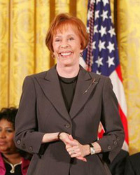 Carol Burnett, American actress