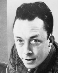 Albert Camus, French philosopher/novelist