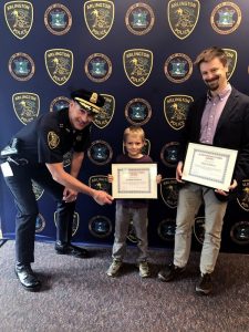 Boy Turns In $2,000 He Found, Gets Outstanding Citizen Award