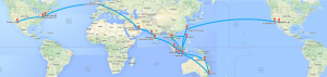 John Groom’s Travel Plan